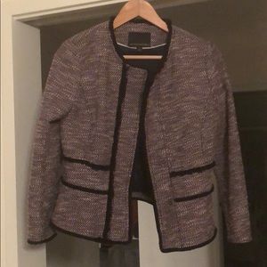 Banana Republic multicolored tweed jacket